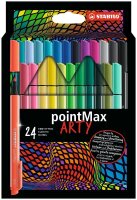 STABILO pointMax ARTY Filzstifte farbsortiert, 24 St.