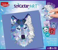 maped Bastelset StickerArt - Kleben nach Zahlen mehrfarbig