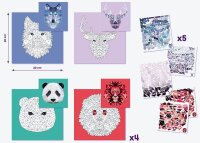 maped Bastelset StickerArt - Kleben nach Zahlen mehrfarbig