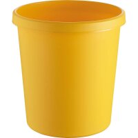 helit "the german" Papierkorb 30,0 l gelb
