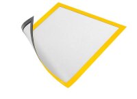 DURABLE Magnetrahmen DURAFRAME® MAGNETIC A4 gelb A4, 5 St.