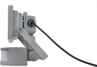 as-Schwabe LED-Außenleuchte mit Bewegungsmelder Solarline, silber 10 Watt, 1 St.