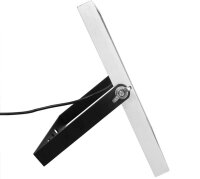 as-Schwabe LED-Außenleuchte mit Bewegungsmelder Solarline, silber 10 Watt, 1 St.