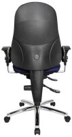 Topstar Bürostuhl Sitness® 10, SI59UG26 Stoff blau, Gestell chrom