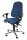 Topstar Bürostuhl Sitness® 10, SI59UG26 Stoff blau, Gestell chrom