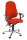 Topstar Bürostuhl Sitness® 10, SI59UG21 Stoff rot, Gestell chrom