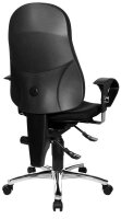 Topstar Bürostuhl Sitness® 10, SI59UG20 Stoff schwarz, Gestell chrom