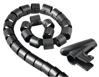 hama Kabelschlauch 2,5 m schwarz