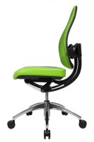 Topstar Bürostuhl Open Base, J490AS05 Stoff grün, Gestell alu