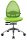 Topstar Bürostuhl Open Base, J490AS05 Stoff grün, Gestell alu