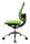 Topstar Bürostuhl Open Base, J490AS05 Stoff grün, Gestell alu