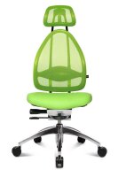 Topstar Bürostuhl Open Art, J190TS05 Stoff grün, Gestell alu