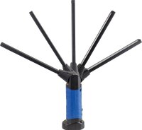 as-Schwabe EVO 6 LED Handleuchte schwarz, 620/120 Lumen, 1 St.