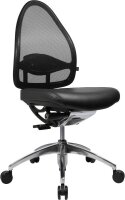Topstar Bürostuhl Open Base, J490AS10 Stoff schwarz, Gestell alu