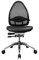 Topstar Bürostuhl Open Base, J490AS10 Stoff schwarz, Gestell alu