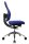 Topstar Bürostuhl Open Base, J490AS18 Stoff blau, Gestell alu