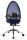 Topstar Bürostuhl Open Base, J490AS18 Stoff blau, Gestell alu