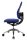 Topstar Bürostuhl Open Base, J490AS18 Stoff blau, Gestell alu