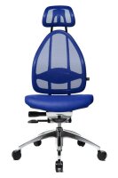Topstar Bürostuhl Open Art, J190TS18 Stoff blau, Gestell alu