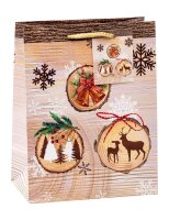 12 TSI Geschenktüten Weihnachten Serie 9 Motiv sortiert 18,0 x 23,0 cm