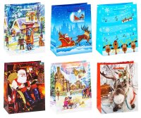 12 TSI Geschenktüten Weihnachten Kinder Motiv...