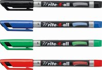 STABILO Write-4-all Permanentmarker farbsortiert 0,4 mm, 4 St.