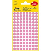 AVERY Zweckform Klebepunkte 3111 rosa Ø 8,0 mm,...