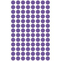 AVERY Zweckform Klebepunkte 3112 violett ? 8,0 mm