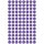 AVERY Zweckform Klebepunkte 3112 violett ? 8,0 mm