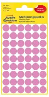 AVERY Zweckform Klebepunkte 3114 rosa Ø 12,0 mm,...