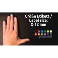 AVERY Zweckform Klebepunkte 3115 violett ? 12,0 mm