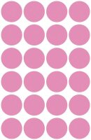 AVERY Zweckform Klebepunkte 3117 rosa Ø 18,0 mm,...