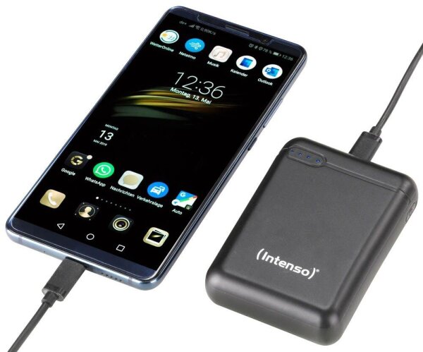 Intenso XS10000 Powerbank 10.000 mAh schwarz