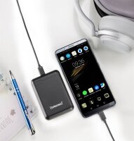 Intenso XS10000 Powerbank 10.000 mAh schwarz