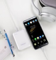 Intenso XS10000 Powerbank 10.000 mAh weiß