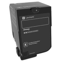 Lexmark 74C2SKE  schwarz Toner