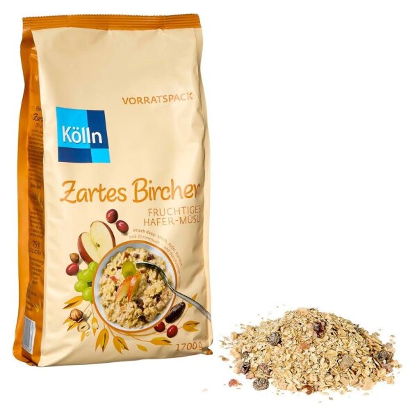 Kölln Bircher Frucht Müsli 1,7 kg, 1 St.