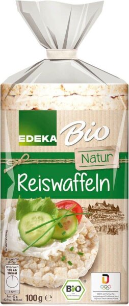 EDEKA Bio Natur Reiswaffeln 100,0 g