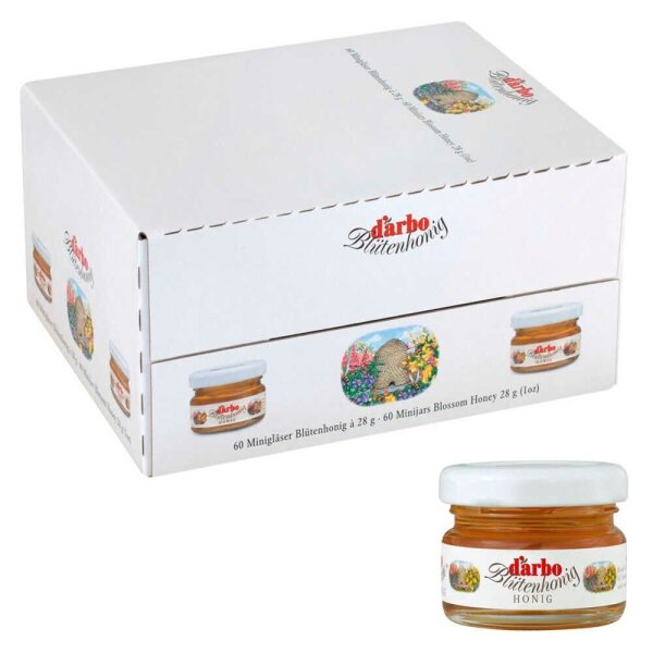 d’arbo  Blütenhonig, 60x28 g