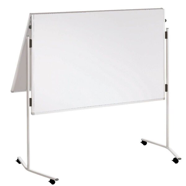 FRANKEN Moderationswand ECO klappbar 120,0 x 150,0 cm weiß