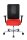 Topstar Bürostuhl Sitness Open X (N) Deluxe Alu mit Schiebesitz, OX39WTW2 T310 Stoff rot, Gestell alu