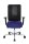 Topstar Bürostuhl Sitness Open X (N) Deluxe Alu mit Schiebesitz, OX39WTW2 T380 Stoff blau, Gestell alu