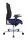 Topstar Bürostuhl Sitness Open X (N) Deluxe Alu mit Schiebesitz, OX39WTW2 T380 Stoff blau, Gestell alu