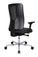 Topstar Bürostuhl Sitness Open X (N) Deluxe Alu mit Schiebesitz, OX39WTW2 T220 Stoff anthrazit, Gestell alu