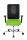 Topstar Bürostuhl Sitness Open X (N) Deluxe Alu mit Schiebesitz, OX39WTW2 T350 Stoff grün, Gestell alu