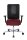 Topstar Bürostuhl Sitness Open X (N) Deluxe Alu mit Schiebesitz, OX39WTW2 T270 Stoff rot, Gestell alu
