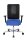 Topstar Bürostuhl Sitness Open X (N) Deluxe Alu mit Schiebesitz, OX39WTW2 T260 Stoff blau, Gestell alu