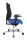 Topstar Bürostuhl Sitness Open X (N) Deluxe Alu mit Schiebesitz, OX39WTW2 T260 Stoff blau, Gestell alu