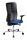 Topstar Bürostuhl Sitness Open X (N) Deluxe Alu mit Schiebesitz, OX39WTW2 T260 Stoff blau, Gestell alu