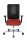 Topstar Bürostuhl Sitness Open X (N) Deluxe Alu mit Schiebesitz, OX39WTW2 T210 Stoff rot, Gestell alu